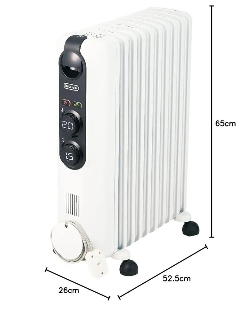 トム【動作確認済】デロンギ オイルヒーター QSD0915-BL Amazon | デロンギDelonghi オイルヒーター（デロンギヒーター